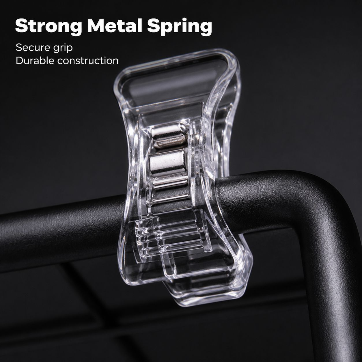 Transparent Price Tag Clip for Clothing Stores