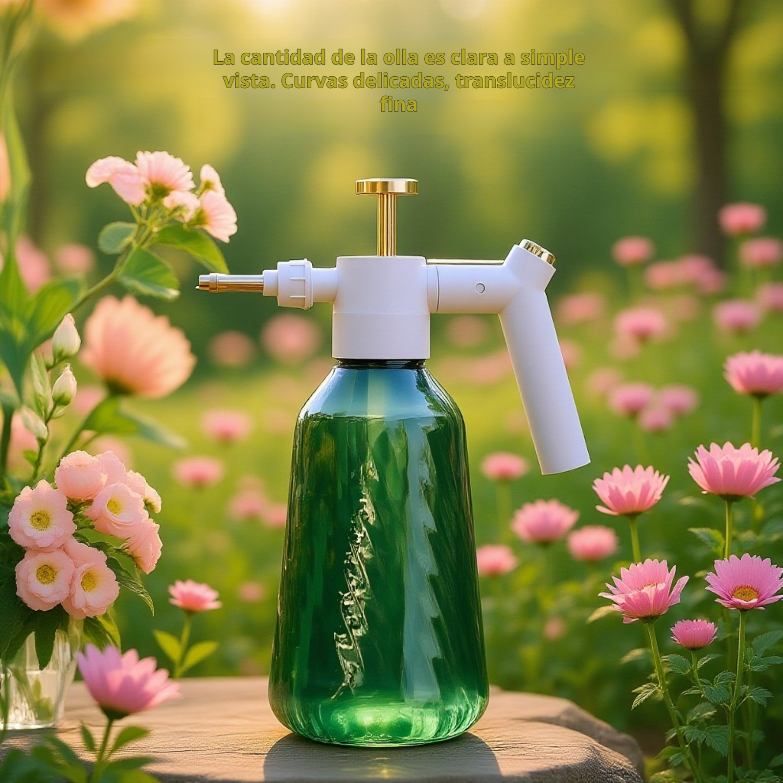 Botella pulverizadora multiusos resistente