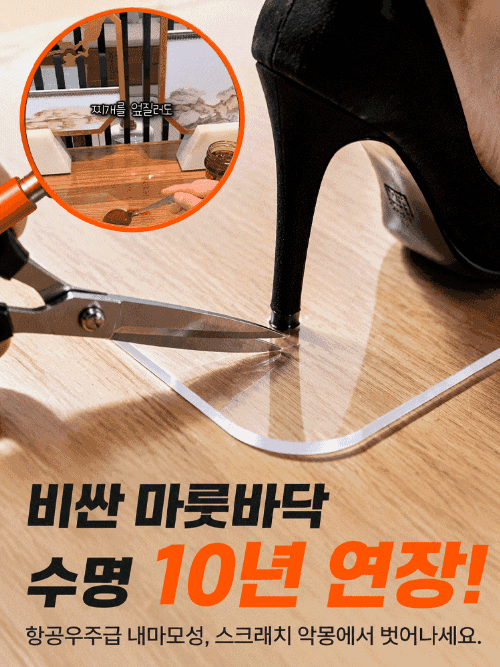 투명 보호막·집안 전용 스크래치 방지 매트