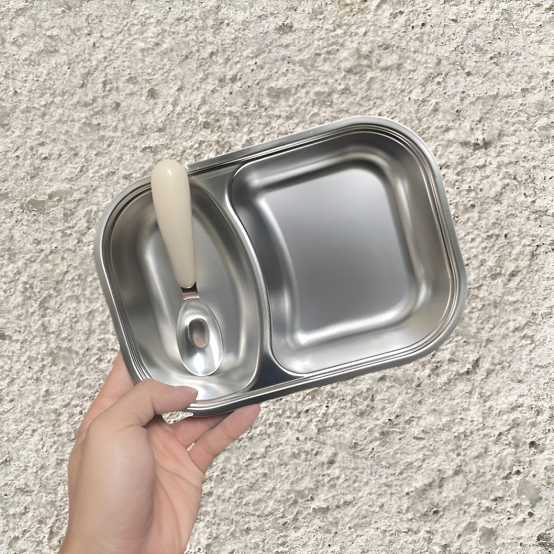 กล่องเก็บช้อนส้อมสแตนเลสแบบแยกช่อง