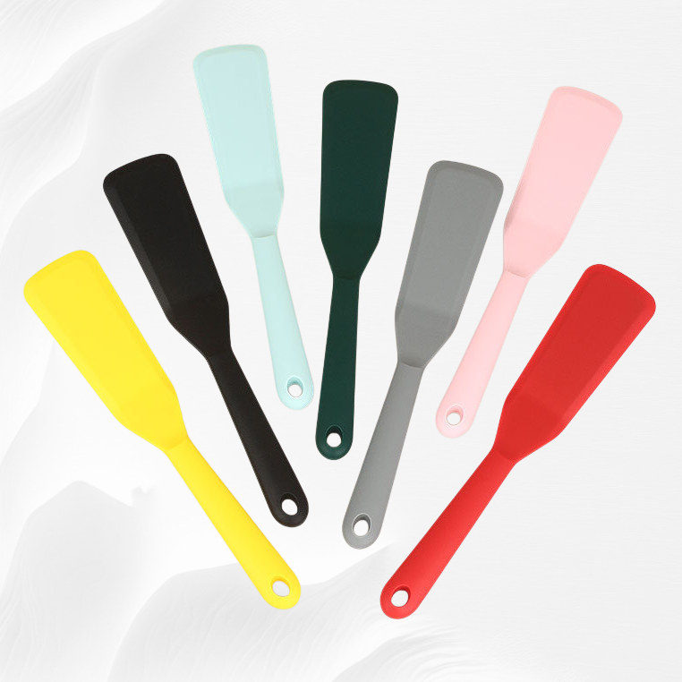 Espátula de silicona especial para sartenes antiadherentes