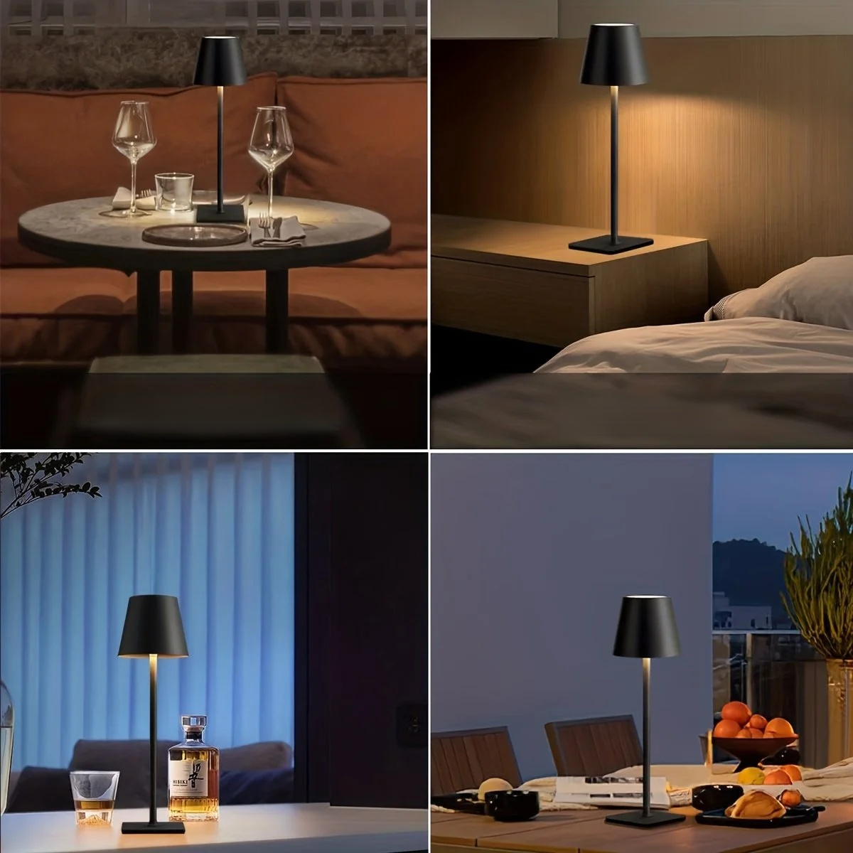 充電式多機能テーブルランプ