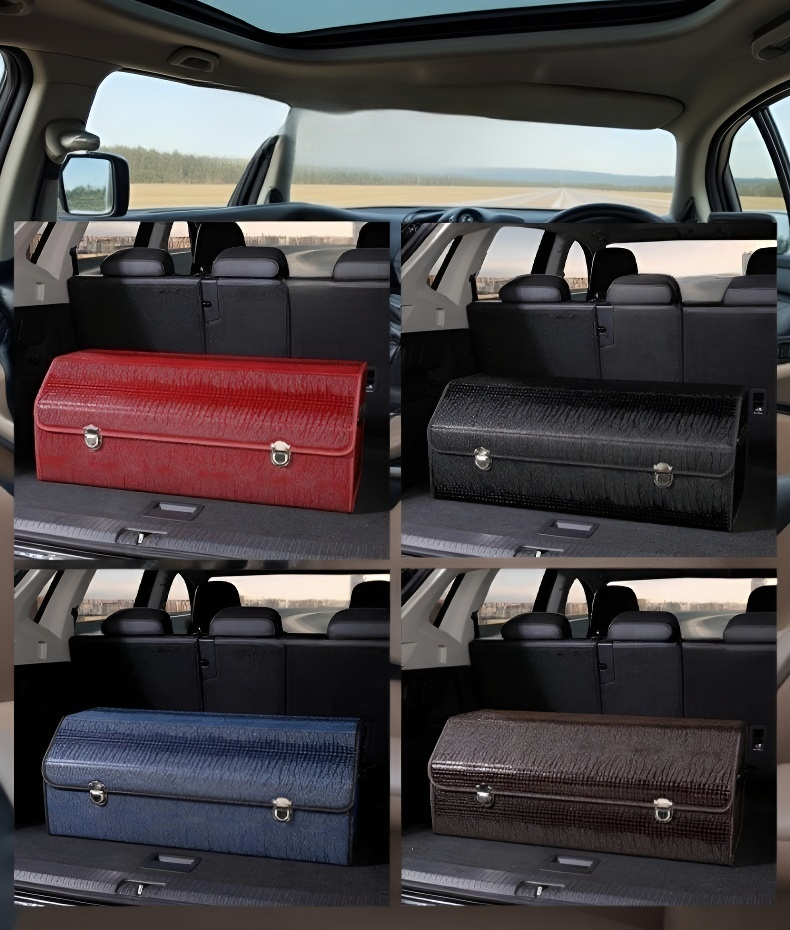 صندوق تنظيم وتخزين أغراض السيارة