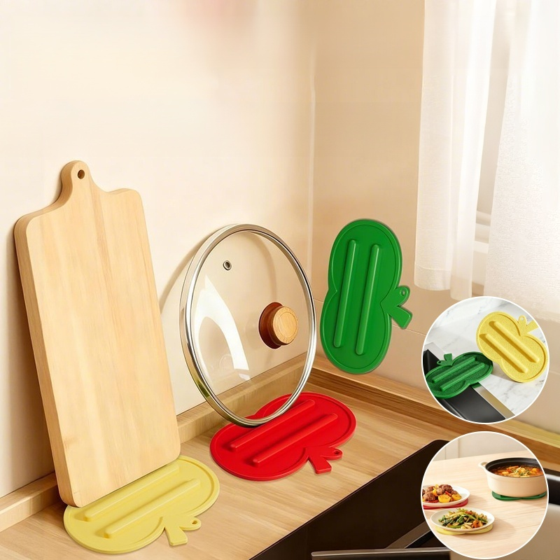 りんご柄の滑り止めマット