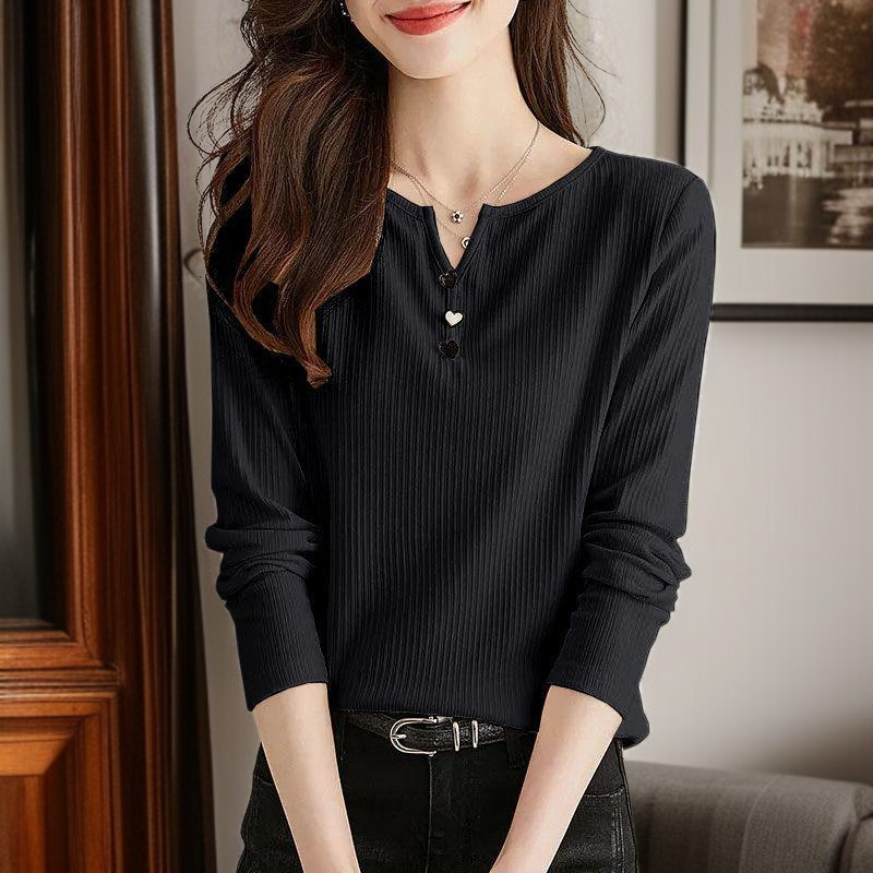 초가을 저고리 여뚱동생 더티 여티 긴팔 가을겨울 이너 타이트 보온 상의