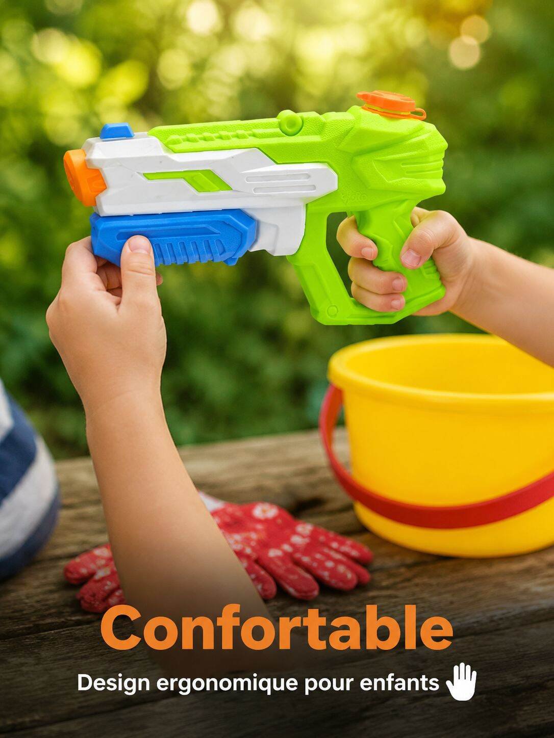 Pistolet à eau pour enfants à pression d'eau