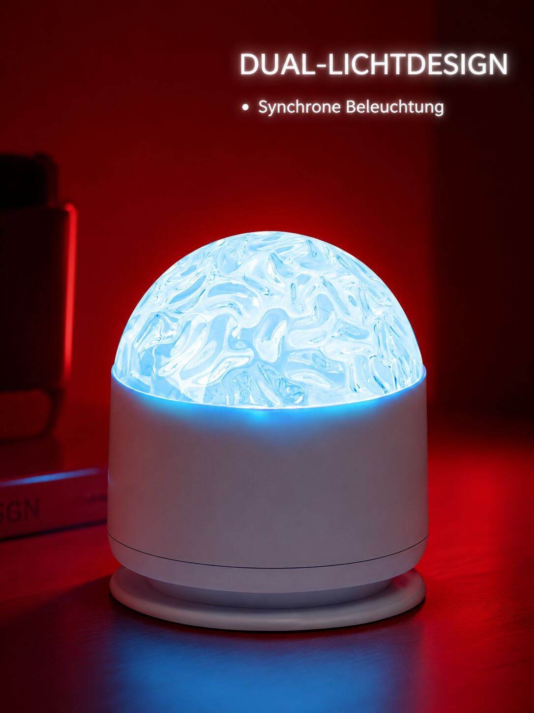 Sternenhimmel Projektor Wellenlicht Aurora Atmosphäre Nachtlicht für Schlafzimmer