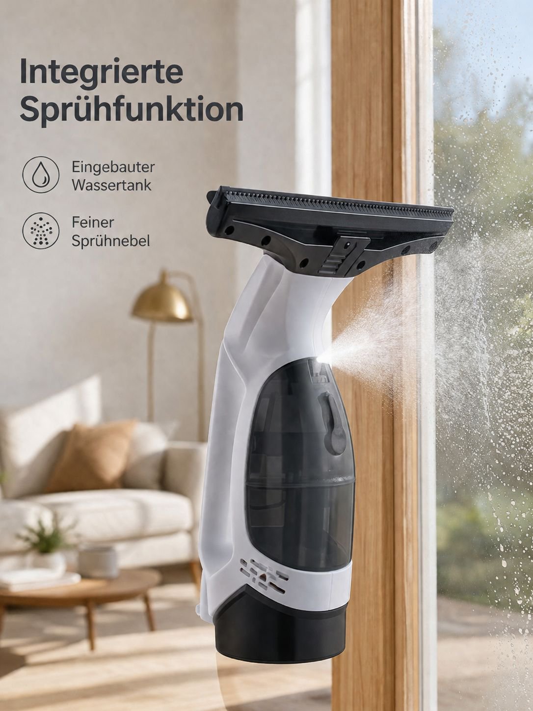 Multifunktionaler tragbarer Fensterreiniger