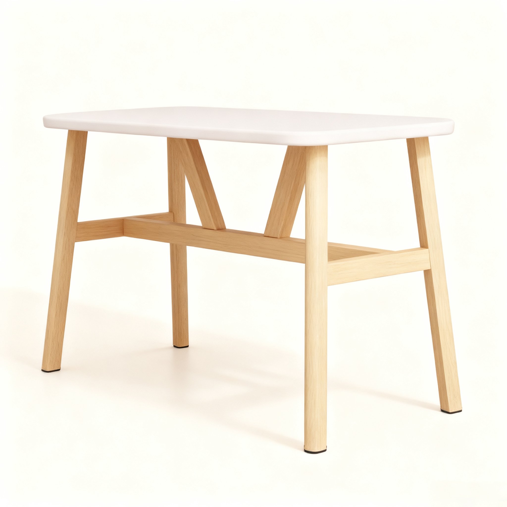 โต๊ะอาหารสีครีมทันสมัยดีไซน์โมเดิร์น