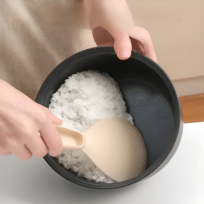 米飯好幫手 立式小熊耐高溫勺