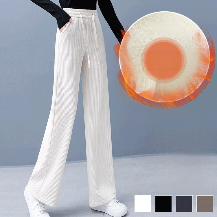 허리 고무 예쁜 다리 와이드 바지