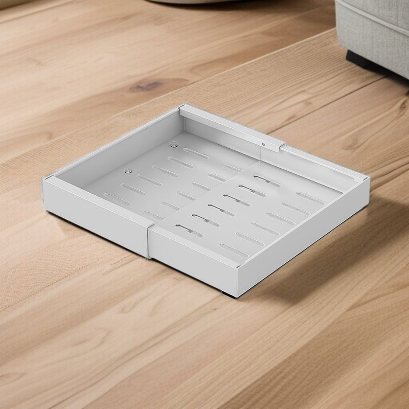 서랍형 펀치프리 수납선반 냄비수납선반 신축성 미끄럼선반 조미료수납선반