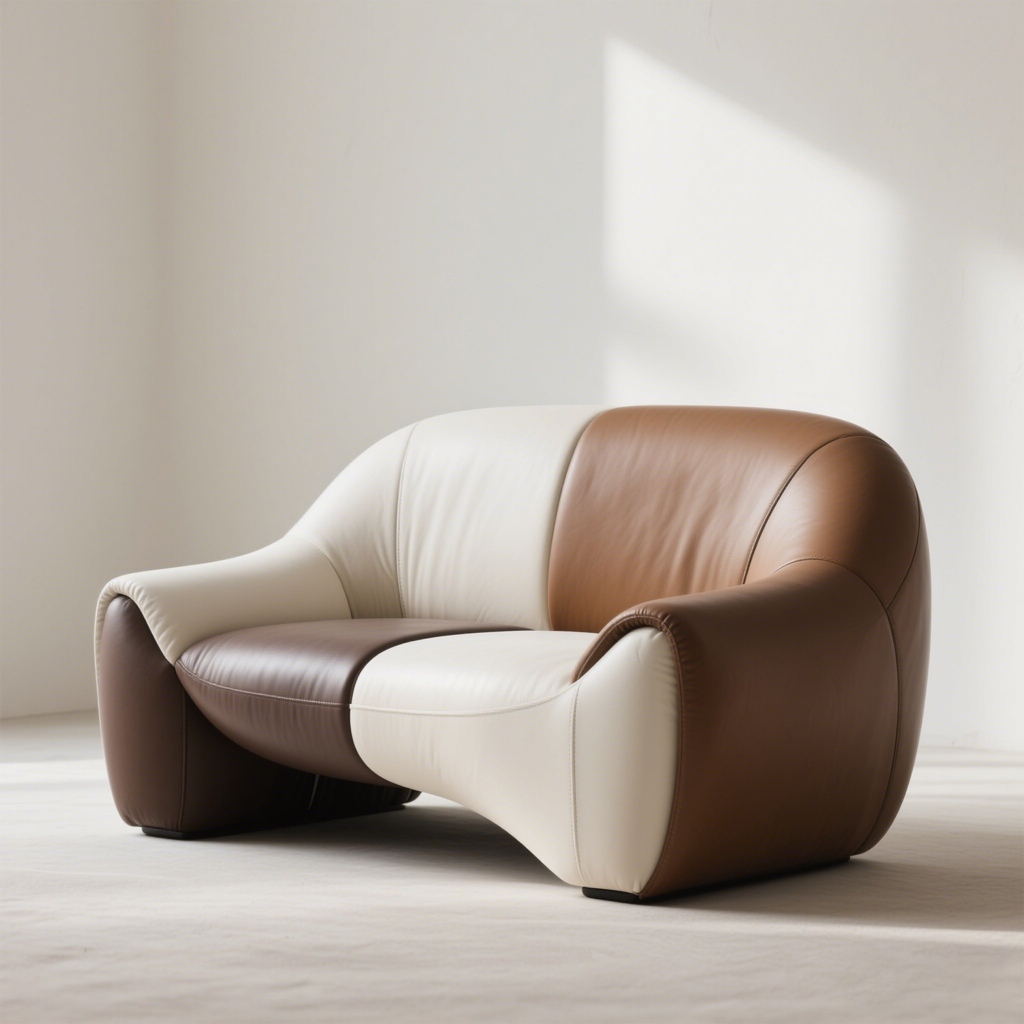 가죽 2인용 소파