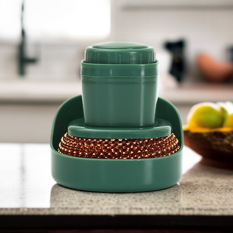 다기능 자동 주입 오염 제거 주방 브러시