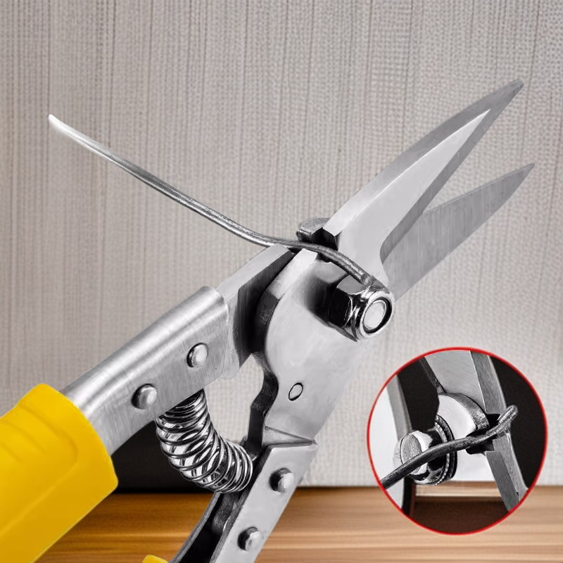 다용도 전자가위 와이어 홈 철가위 공업용 강력가위 알루미늄 버클판 와이어 홈 전기가위