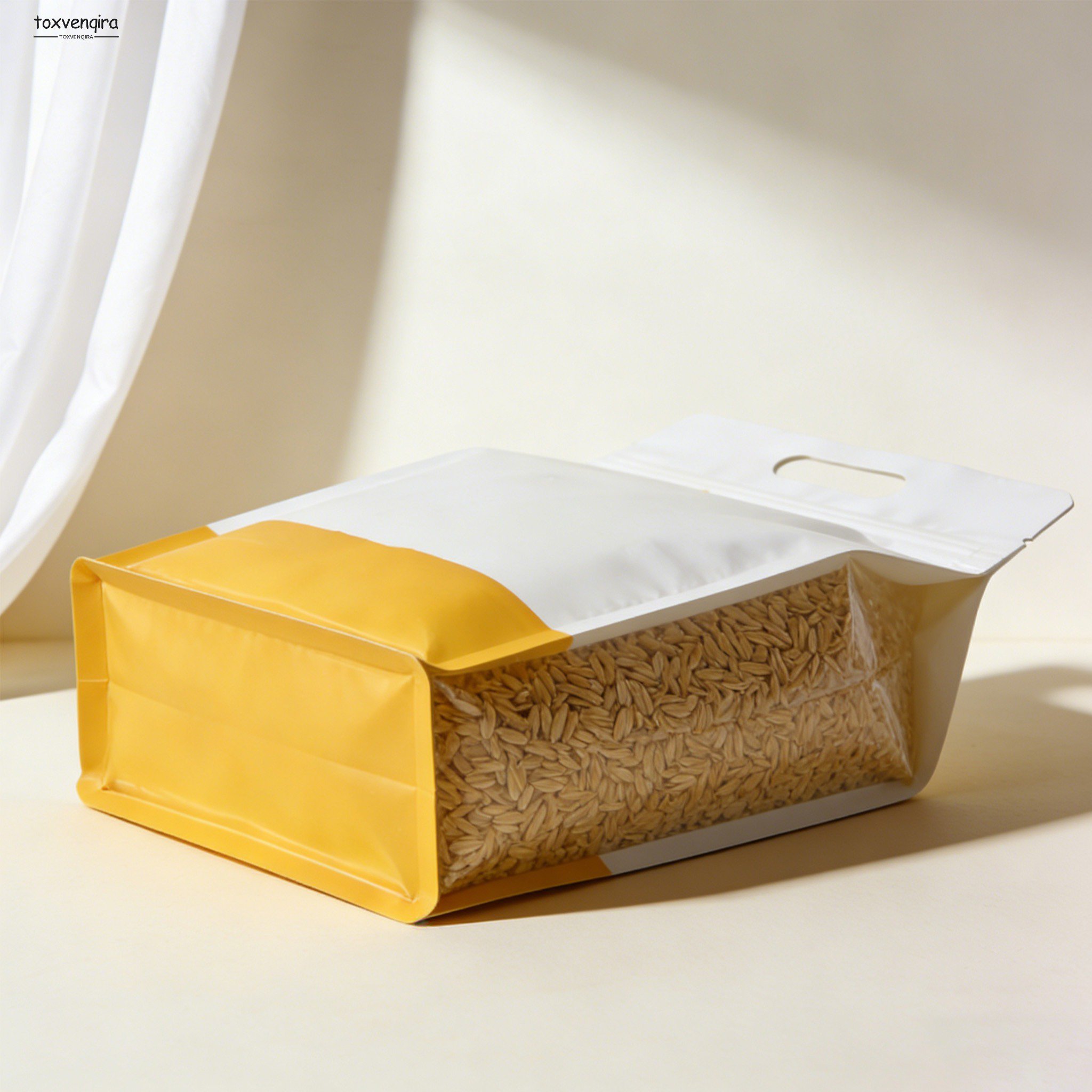 Opakowania nasion pszenicy gotowe do siewu