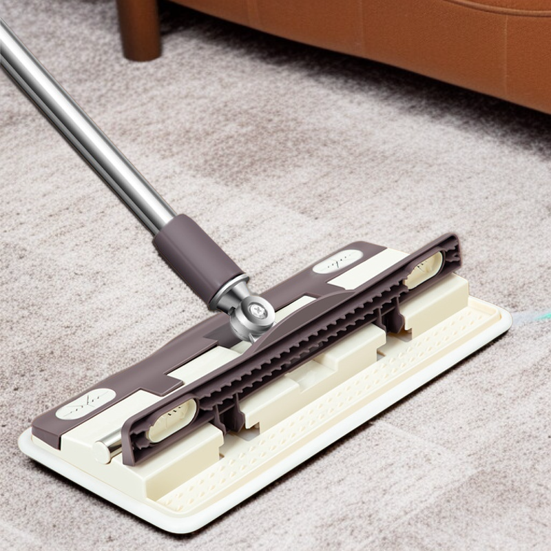 가정용 바닥걸레 집게걸레 원터치 슬래브 밀대 정전기 가정용 행주