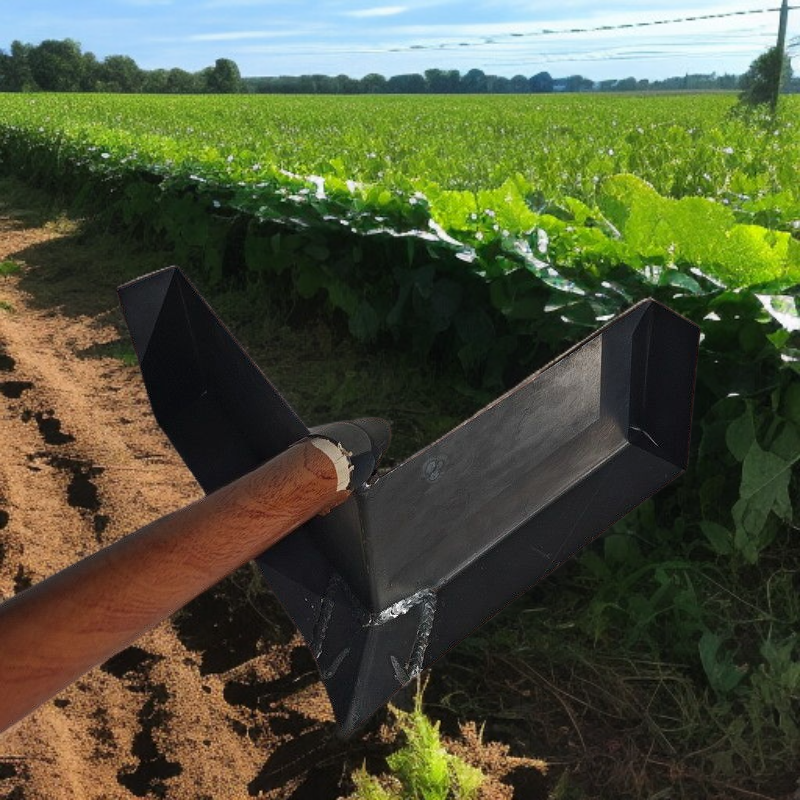망간강호미 수동 이랑개랑공구 양광파종 두꺼운재질 홈농업용호미