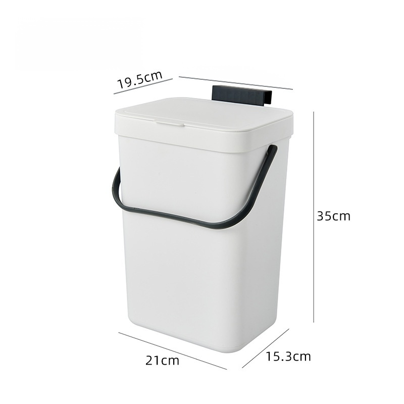 壁掛式廚房垃圾桶收納桶