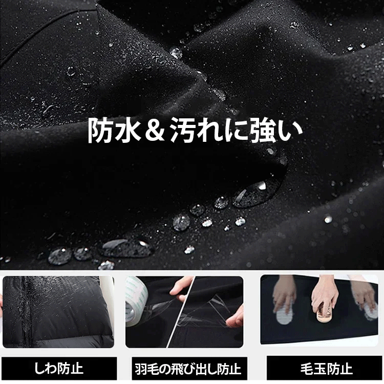 カジュアル立ち襟ゆったり綿ジャケット