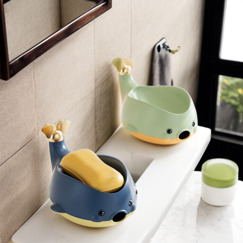 귀여운 새로운 고래 비누 상자