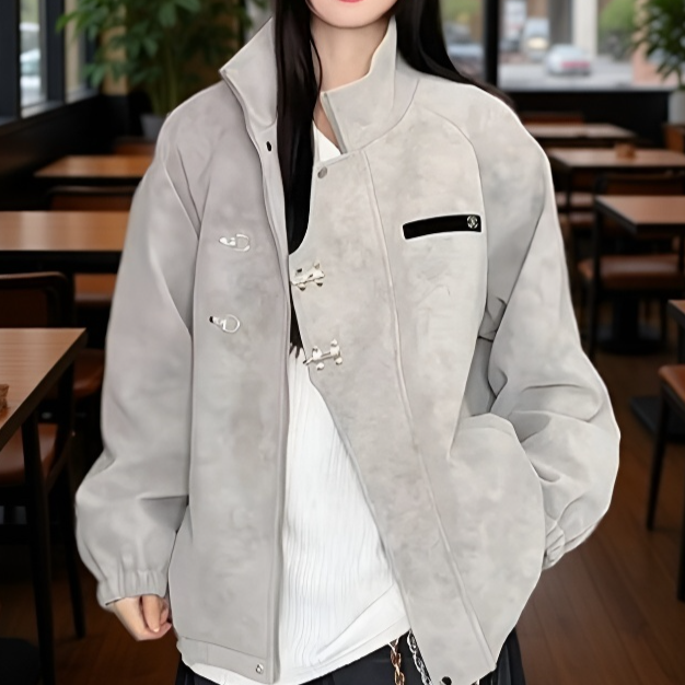 아메리칸 하이 스트리트 프린트 항공 점퍼 