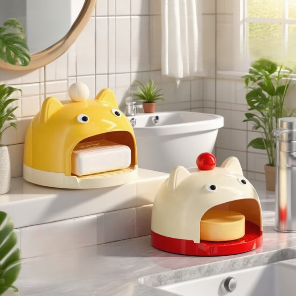 홈 욕실 벽걸이 비누 접시