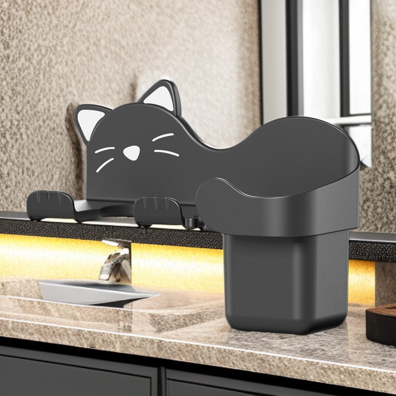 All-in-One Hair Dryer Organizer Rack