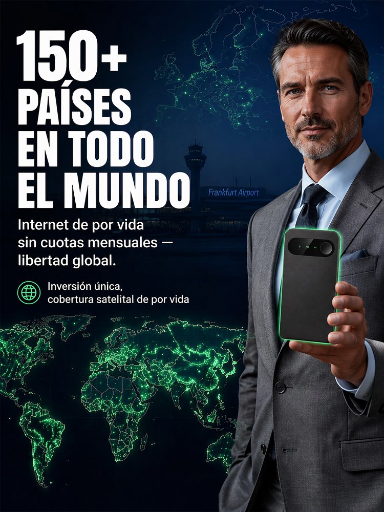 Internet portátil de alta velocidad