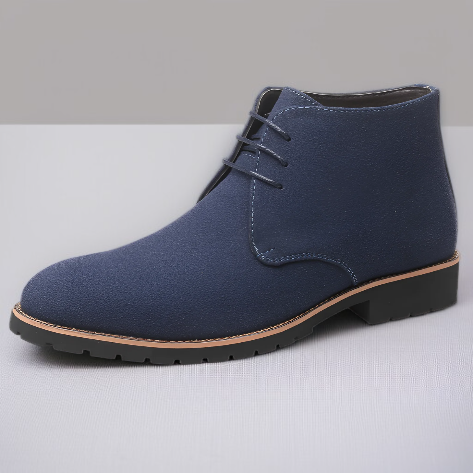 メンズ 秋 ポインテッドトゥ マーティンブーツ