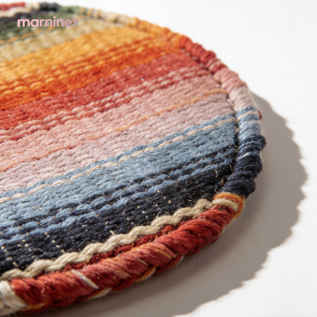 Alfombrilla antiescaldadura para taza de agua de escritorio de oficina en casa (5 piezas)