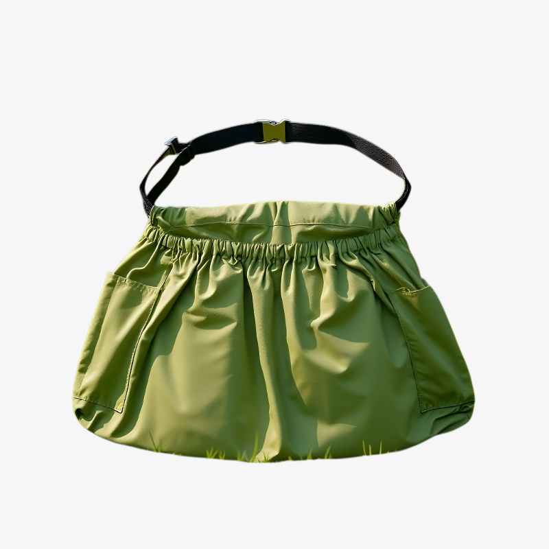  Tablier de jardin en toile robuste, grande capacité, pour désherbage et récolte