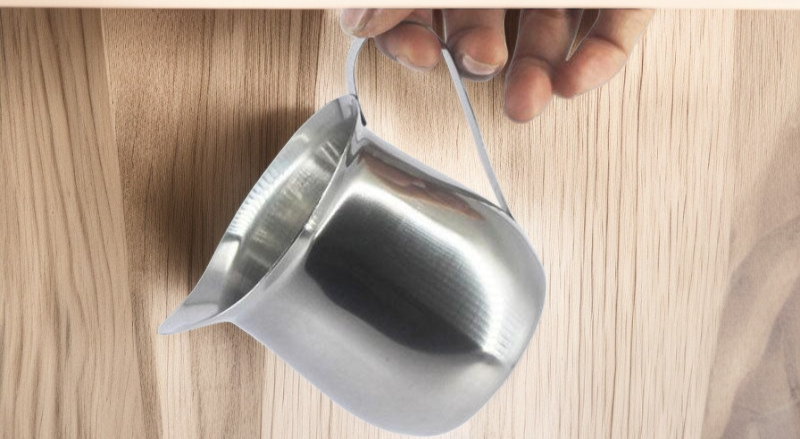 Hochwertiger Edelstahl Kaffee Pull Milchbecher