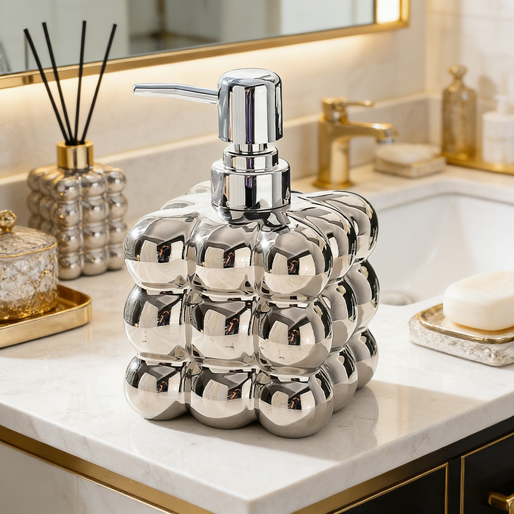 Multi-functional press dispenser bottle