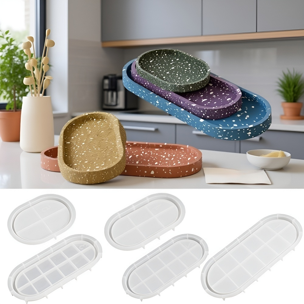 植木鉢ベース用シリコン型のディテール