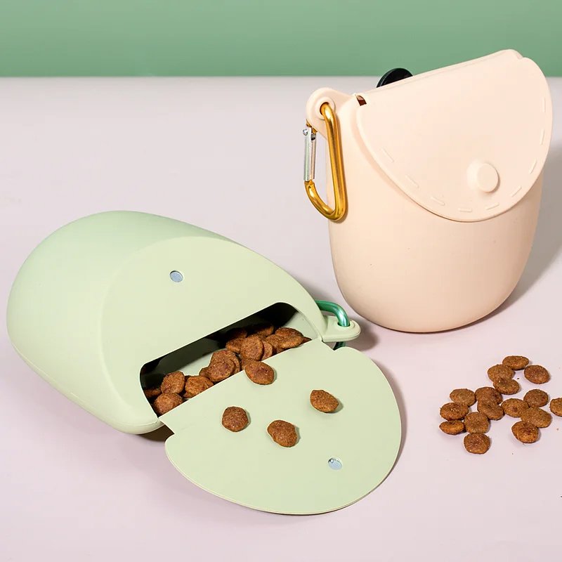 สุนัขสัตว์เลี้ยงแบบพกพาการฝึกอบรมขนมขบเคี้ยวถุงเก็บ