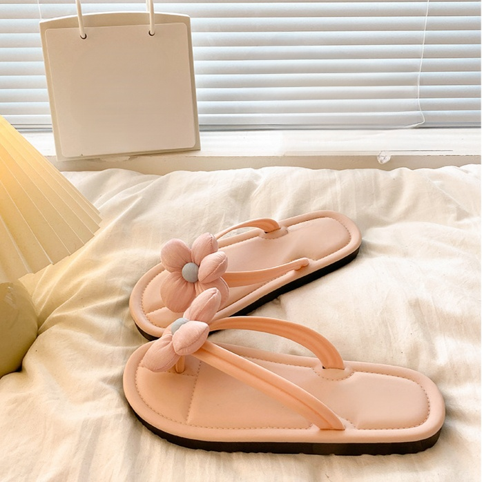 화려하고 귀여운 여성용 미끄럼 방지 및 탈취 샌들