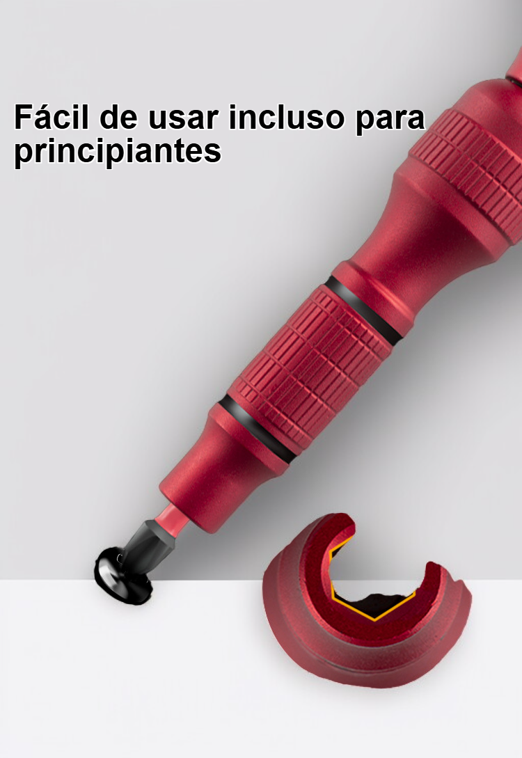 Herramienta compacta para arreglar mangos de herramientas