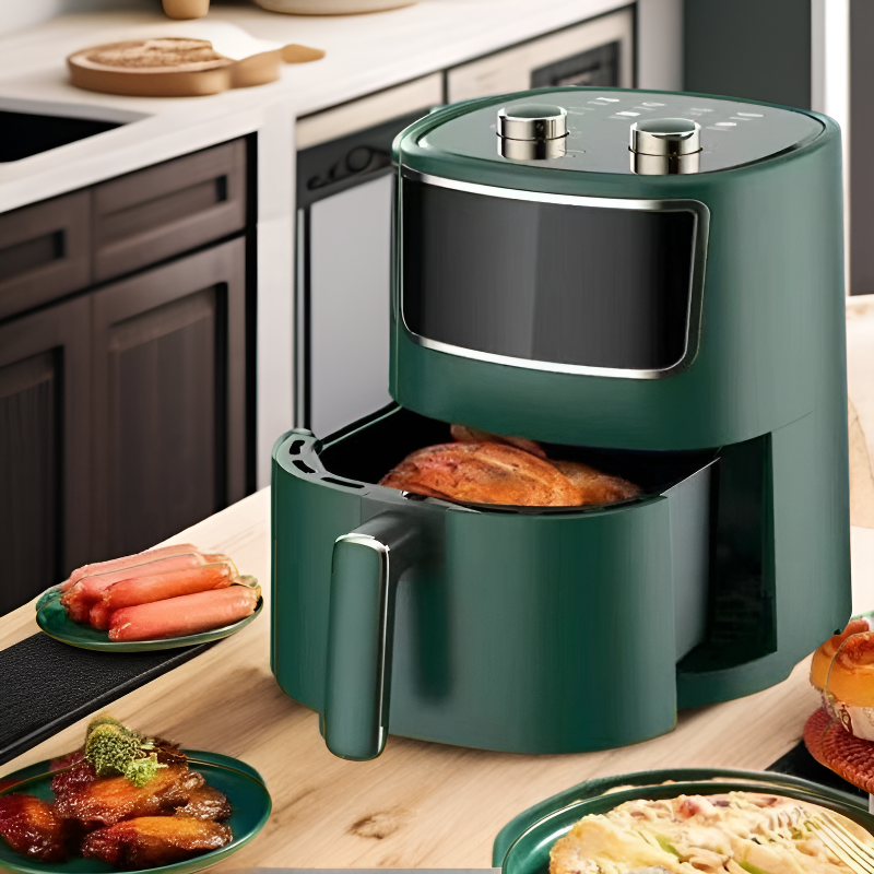 Intelligenter, vollautomatischer Elektro-Ofen mit integrierter Heißluftfritteuse