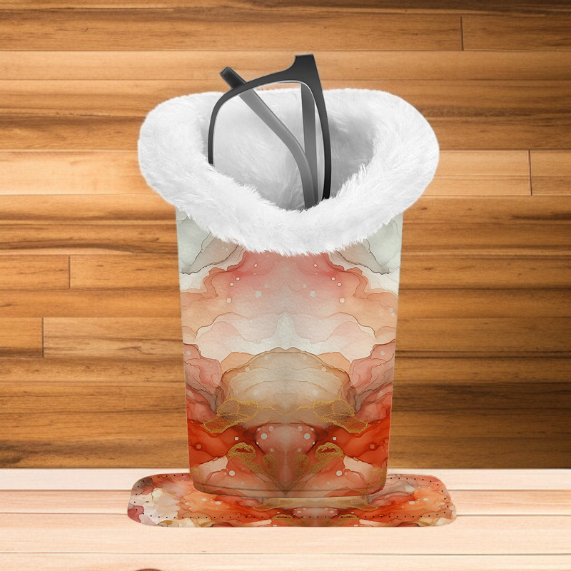 고급 자석식 플러시 안경 보관 튜브