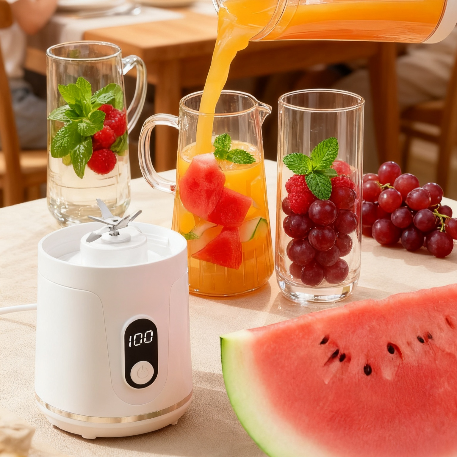 간편 세척 가능한 소형 과즙기