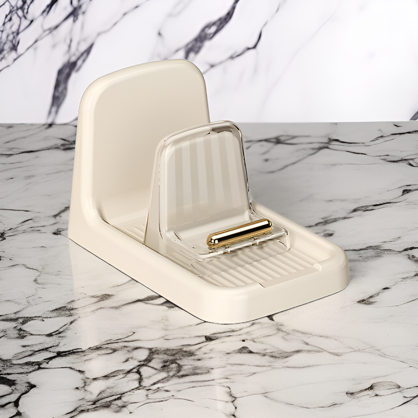 Kitchen multifunctional pot lid storage rack