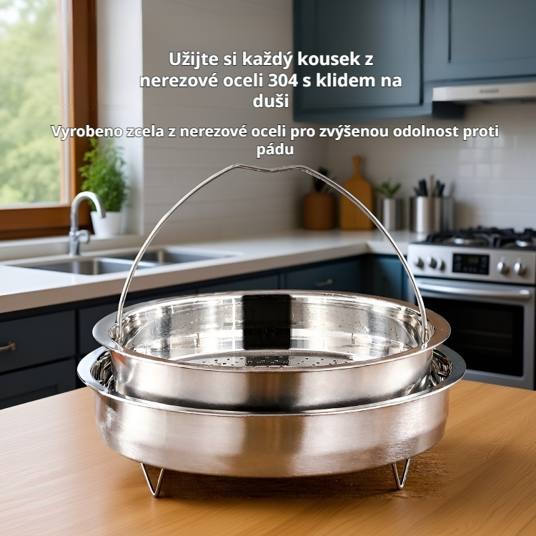 Napařovací podnos z nerezové oceli JMY-304