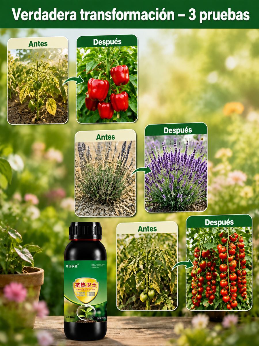 【100% Orgánico】BioRoot X™ - Solución nutritiva vegetal-Sin hormonas, sin residuos, cosecha segura