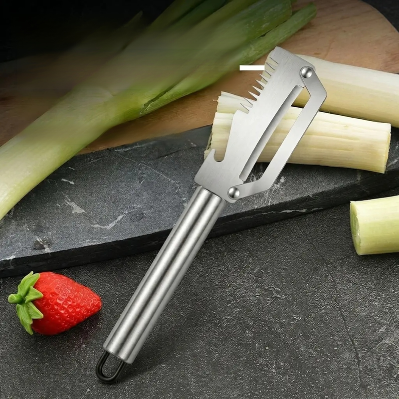 Multi-functional Stainless Steel Handle Peeler