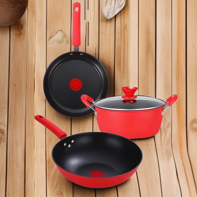 ホーム 調理器具セット フラット・マックリブ・ノンスティック・ストックポット 調理器具セット フラット・マックリブ・ストックポット