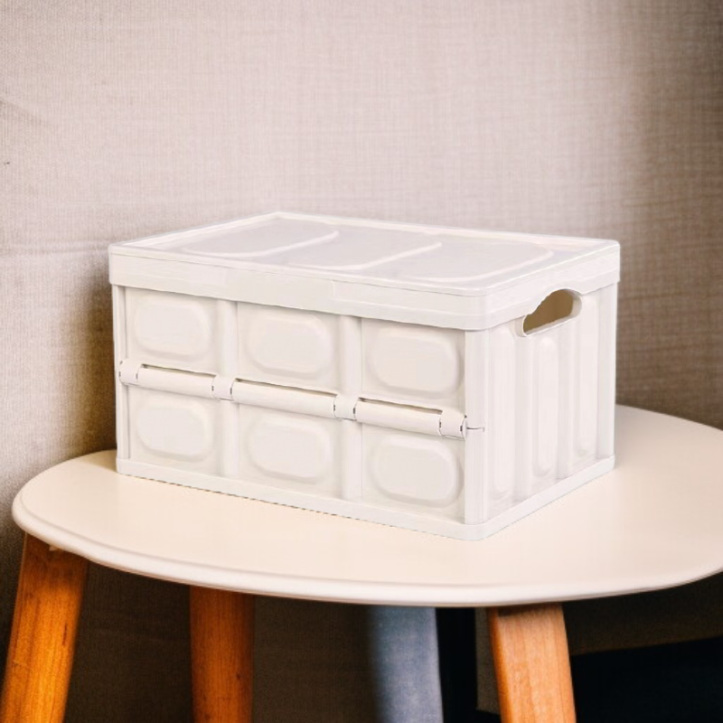 プラスチック折りたたみ収納ボックス