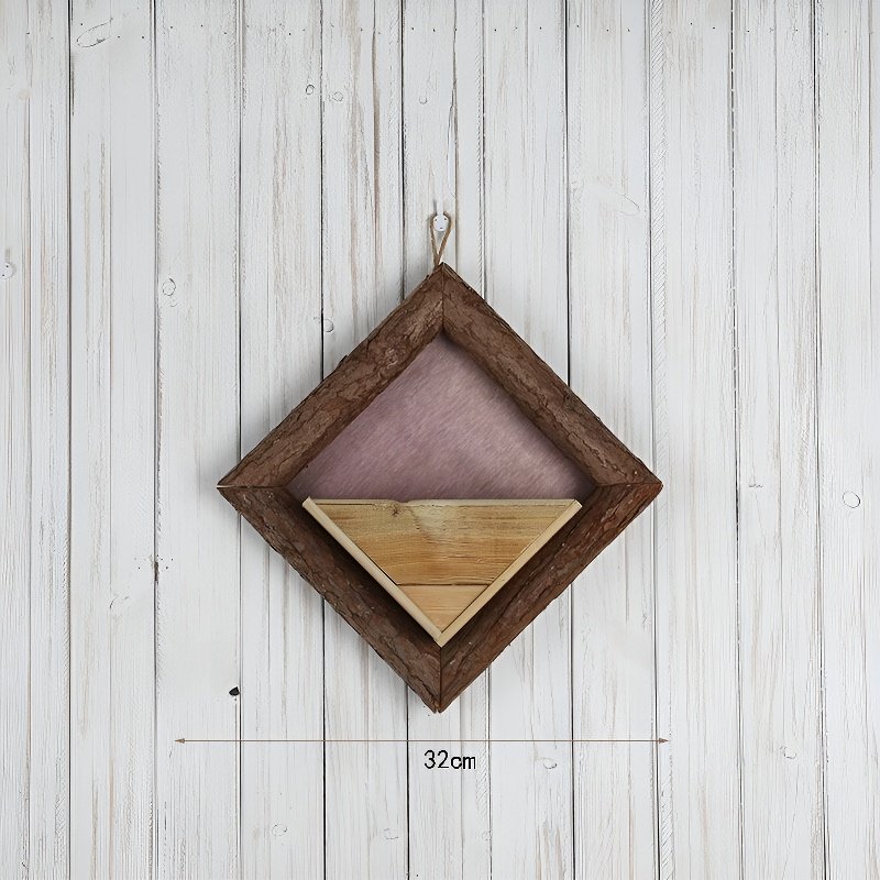 小さな中庭用装飾木製フェイクグリーンプランター