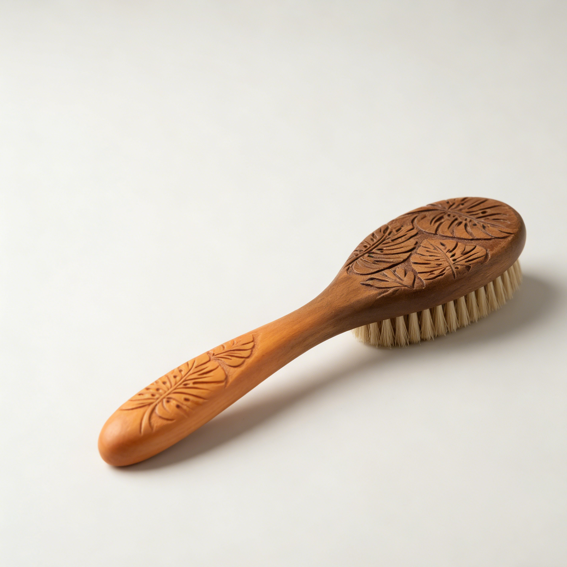 木製ハンドルバスブラシ（3本セット）