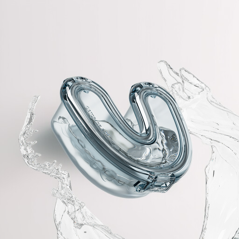 Caja sellada de almacenamiento para ortodoncia, caja portátil de silicona para alineadores